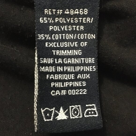 Arnold Palmer Black Stain Resistant Polo Shirt - Picture 9 of 14